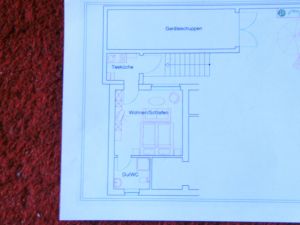 Grundriss der Fewo - Bild 10: Fewo Zedlitz, 12524 Berlin, Rosestr. 19