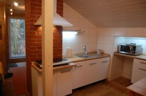 unsere offene Küche - Bild 4: Ferienhaus am südöstlichem Stadtrand von Berlin in Woltersdorf Schleuse