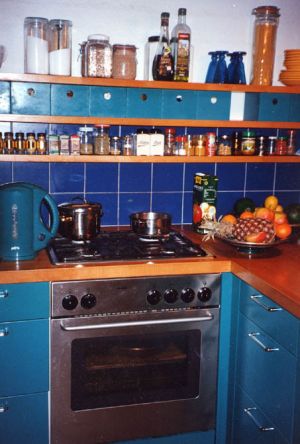 Küche - Bild 1: BERLIN 3 Zimmer Ferienwohnung Zentrum Mitte zentral nah Brandenburger Tor